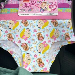 JoJo Siwa Kids Underwear - Pink and White